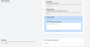 campagne TikTok Playlist Push