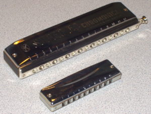 types d'harmonica
