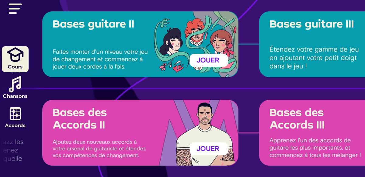 Simply Guitar Avis sur l'application d'apprentissage de la guitare