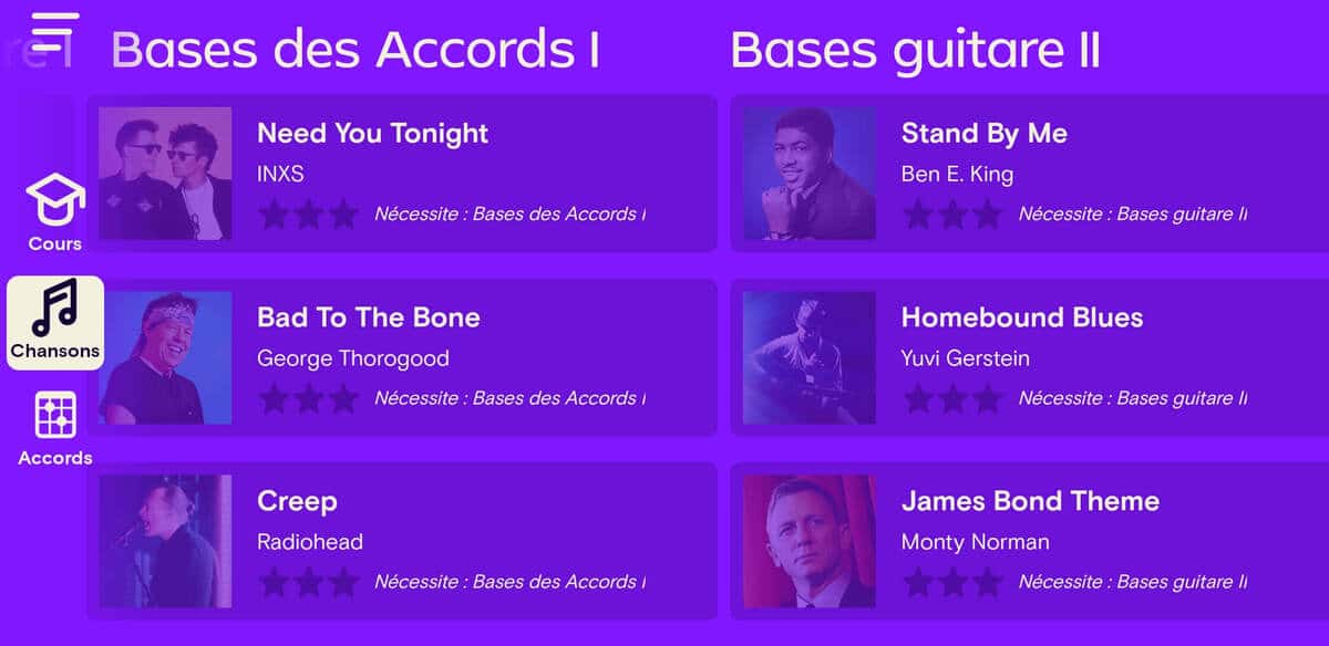 Simply Guitar Avis sur l'application d'apprentissage de la guitare